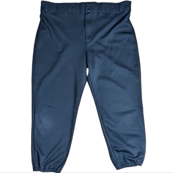 Vintage Bike Brand Stretch Joggers Workout Black Stretch Pants Size XL - Picture 3 of 9